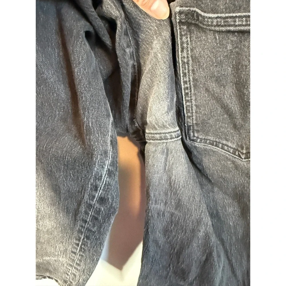 Madewell The Curvy Perfect Vintage Jean‎ Black Denim Womens Sz 28 High Rise